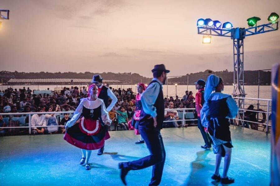 Panaji: Sunset Boat Party with Bollywood DJ and Dance Shows - Price and value: $6 for music, dancing, and a Mandovi river view
