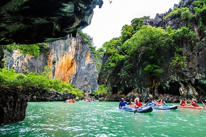Phang Nga Bay Sea Canoeing Trip with Lunch - Phuket to Phang Nga Bay by Speedboat: Fast, But Not Chaotic
