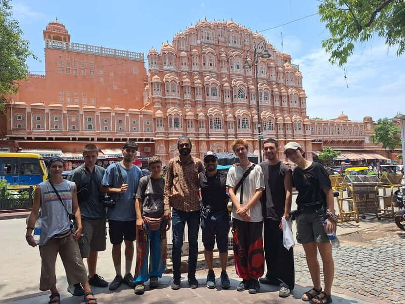 Pink City Walking Tour With Us ( A Haritage Walk in Jaipur) - Hawa Mahal to City Palace: architecture stories you can actually see