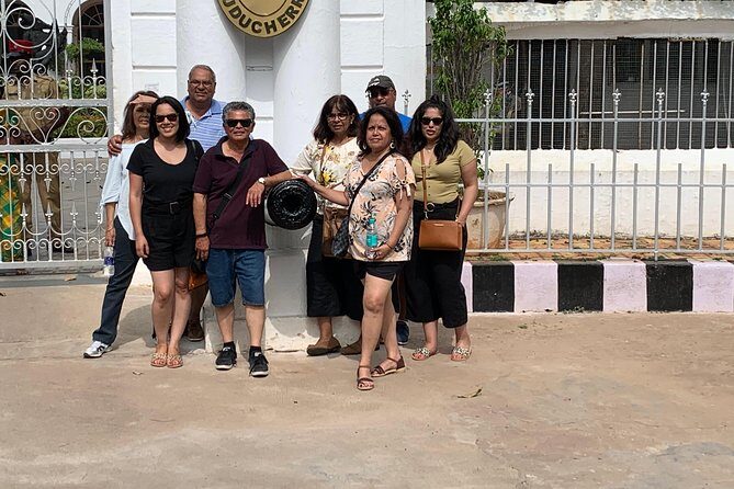 Pondicherry day trip from Chennai by Wonder tours - Seaside Promenade and monument drive: old lighthouse, Gandhi, and war memorial views