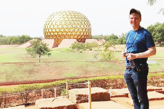 Pondicherry day trip from Chennai by Wonder tours - Auroville: global village ideas, Matrimandir context, and store time