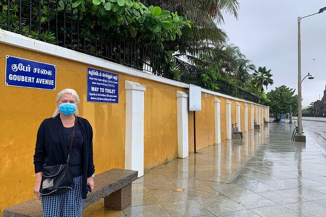 Pondicherry in a day from Chennai to experience french legacy - The French heritage walk and Gandhi-on-the-promenade moment