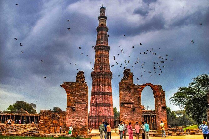 Private 3 Days Golden Triangle Tour - Day 3 in Delhi: Qutub Minar, Lotus Temple, India Gate, Humayun’s Tomb