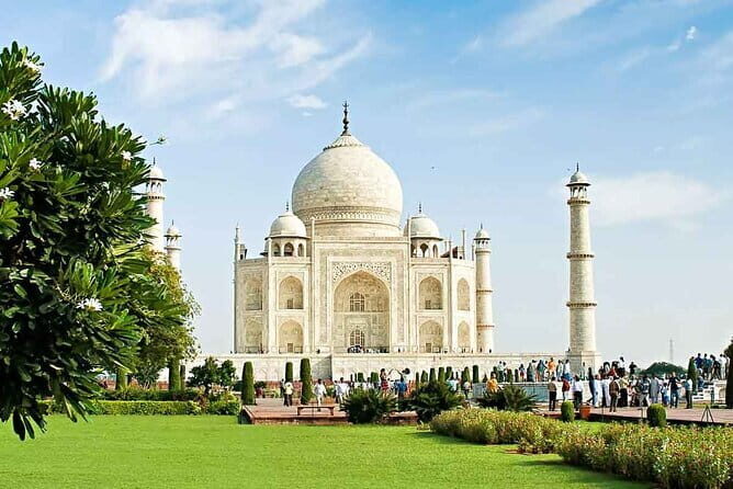 Private Agra Day Trip by Express Train -Taj Mahal & 5-Star Lunch - 6:30 AM pickup to Agra by 9:50: how the morning flow works