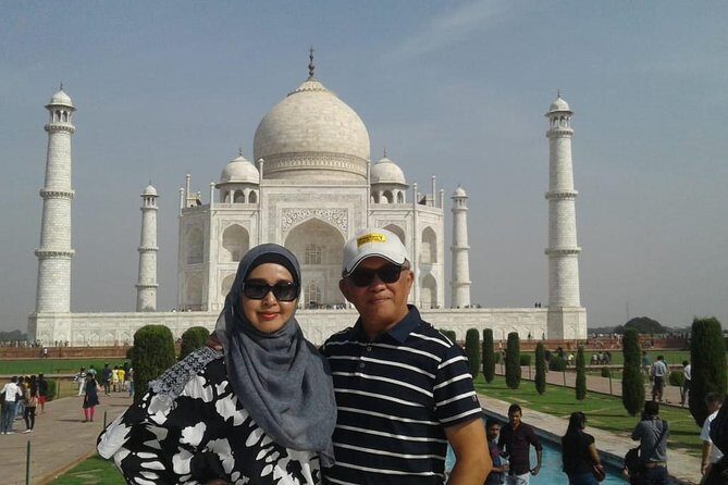 private Car and Driver for Golden Triangle Tour 4Days - Day 1 in Delhi: Qutub Minar, Lotus Temple, India Gate, then Agra
