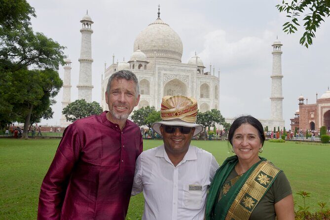 Private Day Trip to Agra with a Sunrise view of Taj Mahal - Mehtab Garden: that second Taj frame for golden light