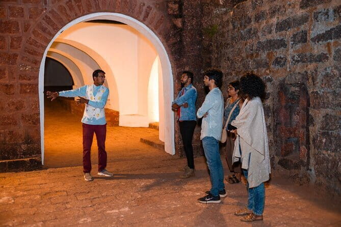 Private Fort Aguada Port and Jail Complex Night Walk - Entering the Fort Aguada Jail Museum: your route through time