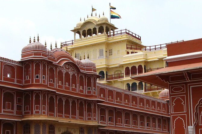 Private Full Day Jaipur City Tour with Various Options - Jal Mahal + Hawa Mahal: quick icons, big mood