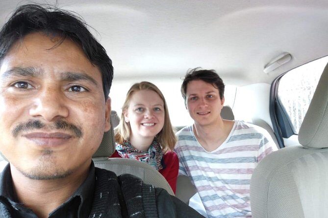 Private Full-Day Jaipur Sightseeing Tour Explore the Pink City - Amer Fort: the Jaipur view that explains the city