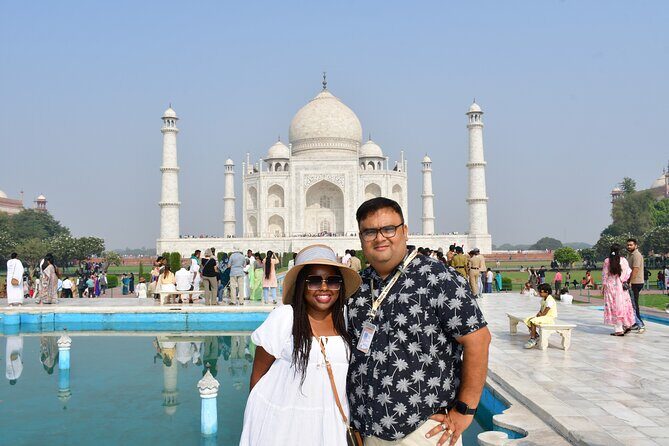 Private Full Day Taj Mahal Luxury Tour By Train From Delhi - Lunch at a 5-star hotel plus shopping and dining time