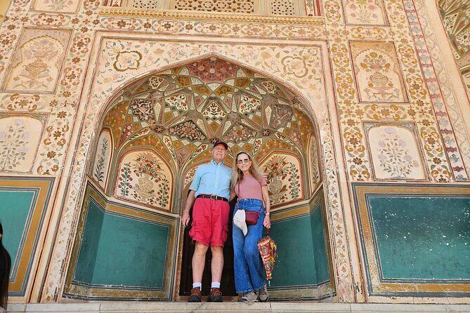 Private Jaipur Half-Day: Amber Fort, Stepwell, Jal Mahal & Gaitor - Amber Fort (Amer): Rajput architecture with a built-in workout