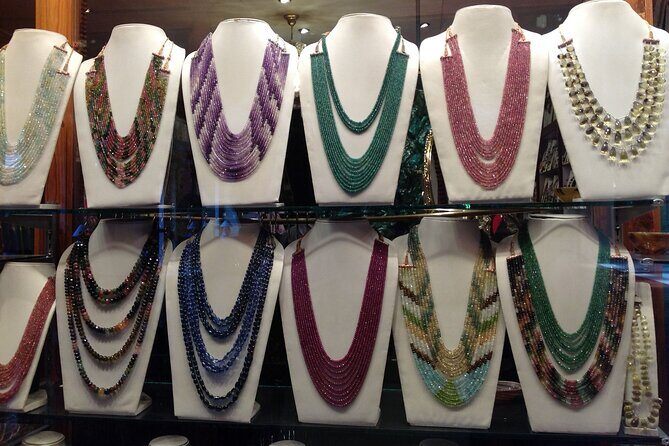 Private Jaipur Shopping Tour - Handicrafts, Textiles & Jewelry - Stop 4: Bapu Bazar for Accessories, Shoes, Brass Work, and Stones