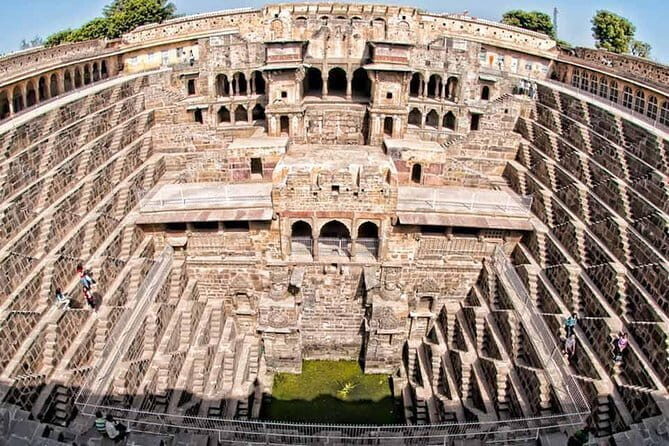 Private Jaipur Sightseeing Tour with Car and Guide - Panna Meena ka Kund and Amer: water architecture and hill-town views