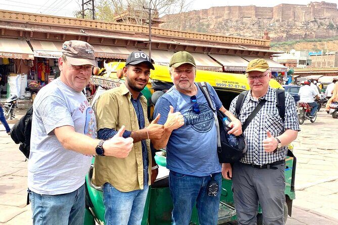 Private Jodhpur City Sightseeing Tour by Three-Wheeler Tuk-Tuk - Ghanta Ghar (Sardar Bazar clock tower): city views and street rhythm