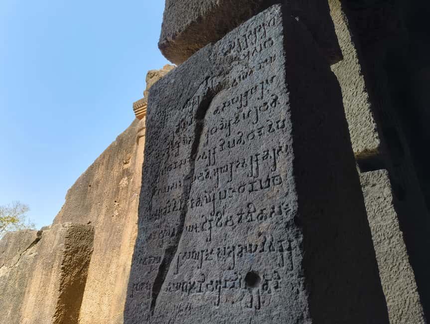 "Private Mumbai Kanheri Caves Tour : A Buddhist Settlement" - What you’ll see: carvings, sculptures, paintings, and inscriptions