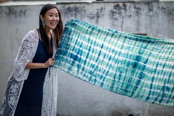 Private Natural Dye and Block Print Workshop with Lunch - Your 5.5-hour flow: what happens from start to finish