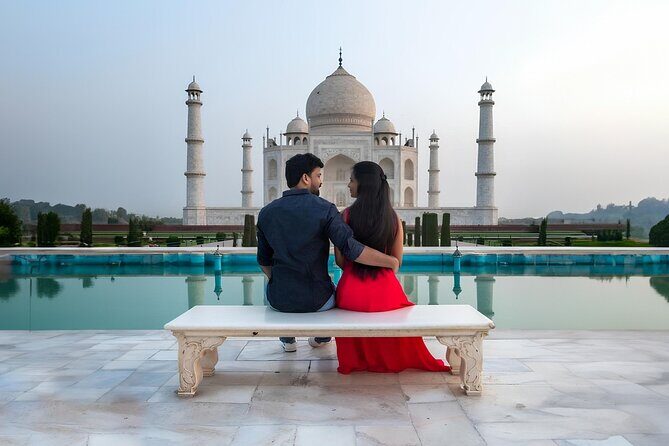 Private Taj Mahal Day Trip with Guide & Lunch - Delhi to Agra in an air-conditioned car, with a parking-lot reality check