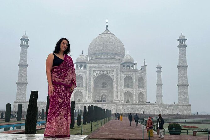 Private Taj Mahal Sunrise Day Trip From Delhi - Taj Mahal sunrise with a live guide and included entry