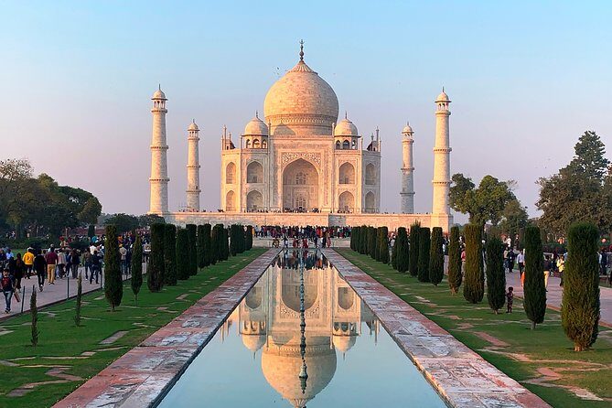 Private Tajmahal Day Tour From New Delhi By Gatiman Express Train - Taj Mahal time: skip-the-line and the battery bus for smoother viewing