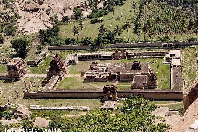 Private tour of Hampi from Bangalore over 2 days with a guide & including hotel - Day 1: Ugra Narasimha, the Monument Loop, and Virupaksha’s River Temple