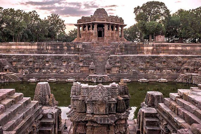 Private Tour of Step well, Modhera Sun Temple & Patola saree weaving by car - Rani ki Vav stepwell: a royal memorial you can walk through