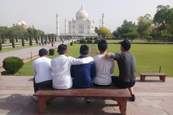 Private Tour: Same Day Agra Taj Mahal Tour by Car From Delhi - Taj Mahal with real time: marble, symmetry, and close detail