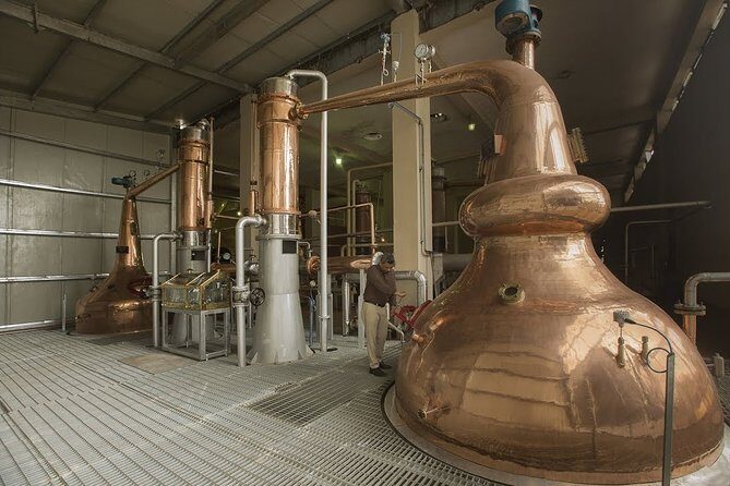 Private Whiskey distillery tour at John Distilleries - The Tasting Lineup: BRILLIANCE, EDITED, and BOLD