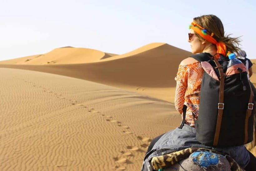 Pushkar: Camel Sunset Safari Adventure - The walk to the camels and what the guide actually does