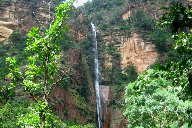 Raneh Waterfalls and Tantalizing Khajuraho Temples Tour - Raneh Falls from Khajuraho: geology, spray, and the wildlife angle