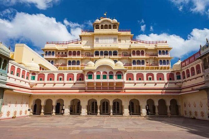 Same Day Jaipur Tour from Delhi by Private Car - Amber Fort by open jeep: four levels and Maota Lake views