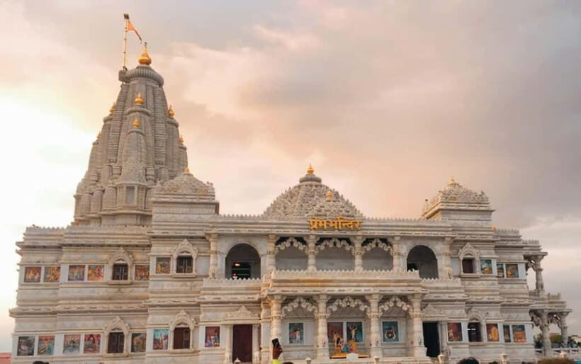 Same Day Mathura and Vrindavan Tour From Delhi Or Agra - Mathura first: Janmabhoomi, Dwarkadhish, and a Yamuna pause