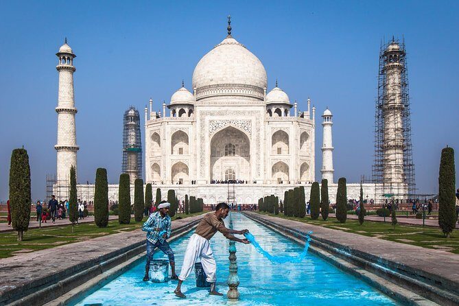Same Day Taj Mahal Agra Tour - Agra Fort: the red-sandstone change of pace
