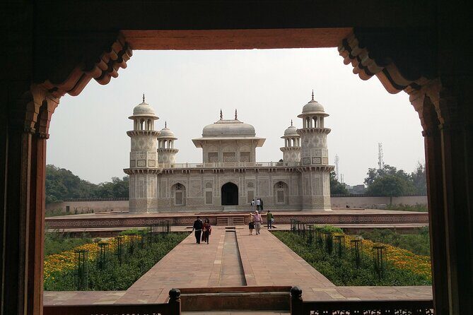 "SAME DAY" The City of Taj mahals Tour "The Taj...The Baby Taj and The Red Taj" - Roman Catholic Cemetery and the Red Taj effect