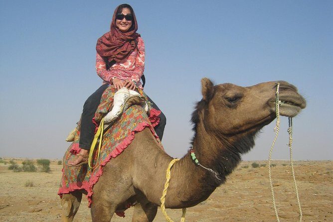 Shahi Over Night camel safari non touristic sand dune - Why this overnight camel safari feels less touristy in Jaisalmer