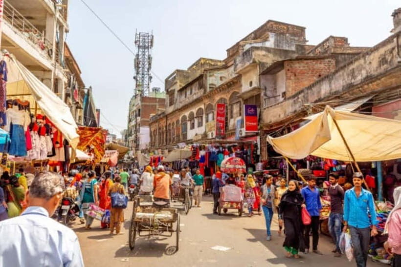 Shopping Tour of Old Delhi and New Delhi With Guide - Price and logistics: what $8 really buys you