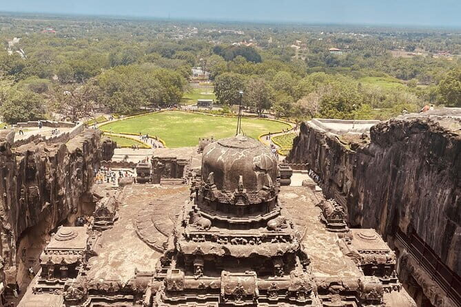 Skip-the-queue private Ajanta & Ellora 2-Day Tour - Day 1: Ajanta viewing point and the mural-heavy caves