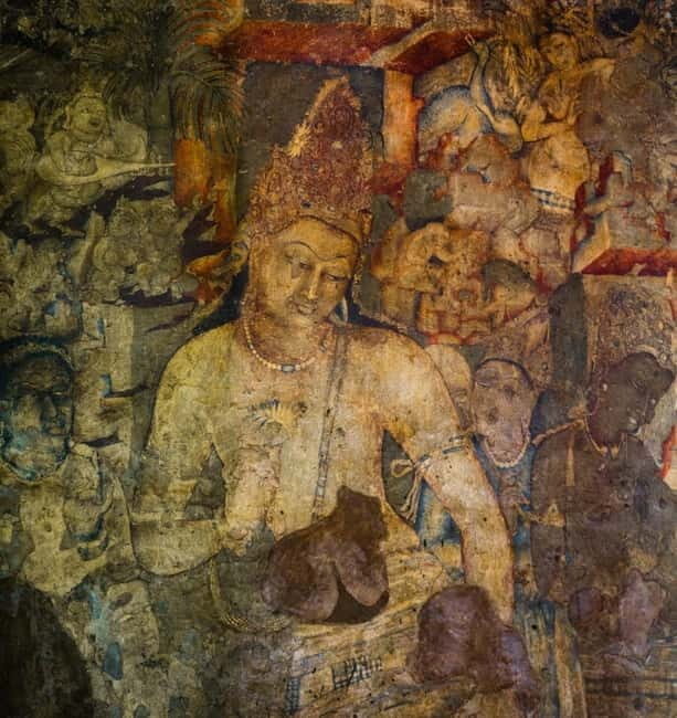 Skip-the-queue private Ajanta & Ellora 2-Day Tour ticket inc - Ajanta viewing point and caves: what to expect on day one