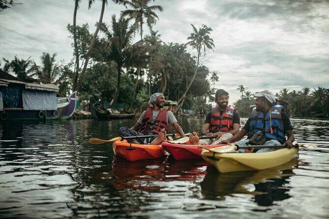 Sunrise Kayaking in Magical Alleppey Backwater Village - The trainer and safety gear: what beginner paddlers should expect