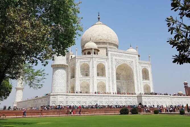 Sunrise Taj Mahal Agra Fort Day Tour Guide Tour By Car From Agra - Skip-the-line sunrise Taj Mahal, minus the morning chaos