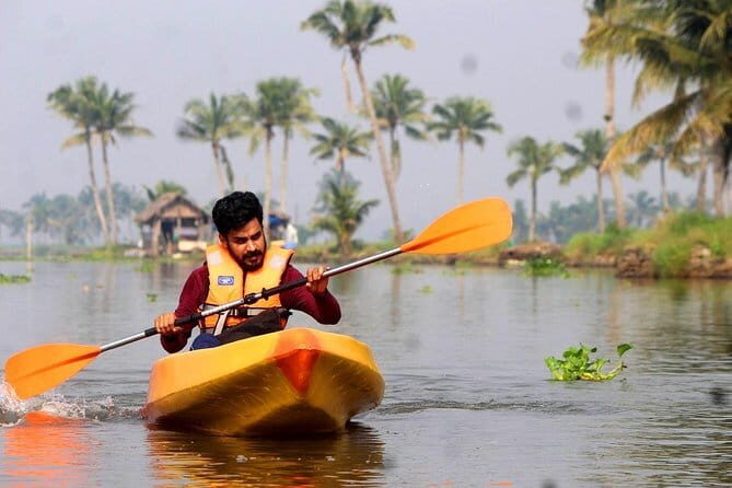 Sunset Kayaking in Hidden Alleppey Backwater Routes - Stop by Stop: what each water area brings