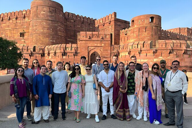 Taj Mahal & Agra Fort Private Day Trip by Car from Delhi - Agra Fort next: a different mood after the main icon