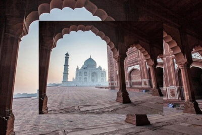Taj Mahal & Agra Fort Skip-the-Line Tour from Delhi or Agra - Taj Mahal stop: guided stories, optical illusions, and smart timing