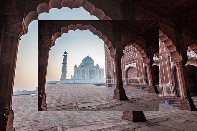 Taj Mahal & Agra Fort Skip-the-Line Tour from Delhi or Agra - Taj Mahal stop: guided stories, optical illusions, and smart timing