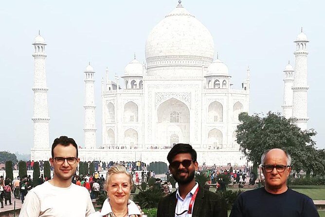 Taj Mahal & Agra Tour From Delhi By Fastest Train - Guides make the day: Farhan and Moon as real examples