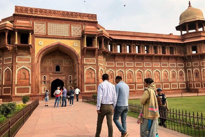 Taj Mahal Sharing Same Day Trip From Delhi Including all - Entering the Taj Mahal grounds with a guide and time to look