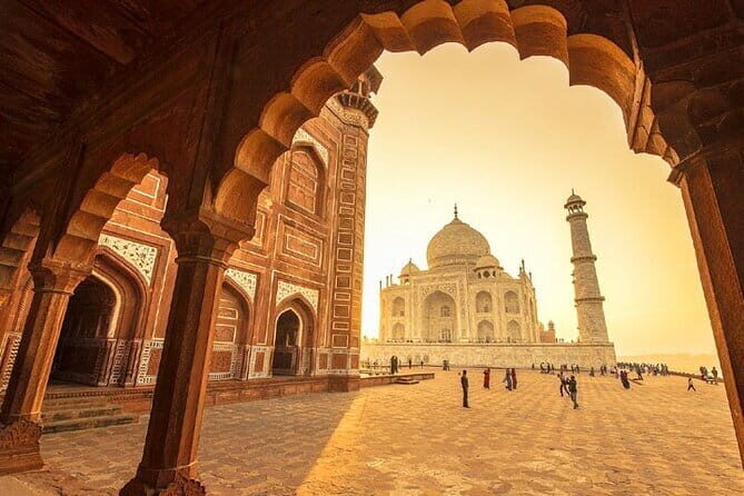 Taj Mahal Sunrise & Agra Day Tour from Delhi with 5<em> Meal – Why a Private Guide Changes the Whole Day’ /><br />
For a day trip, the quality of the guide is everything. Here, you get a private live guide as per the itinerary. That means you’re not just being driven between places; you’re actively getting help understanding what you’re looking at and how to see it.</p>
<p><p>The praise for this experience includes a guide named Sandeep, who was described as sharing wisdom, taking people’s time, and being an accomplished photographer who knows the right angles. That combination is exactly what you want for the Taj Mahal era of the day.</p>
</p>
<p><p>Even if photography isn’t your main goal, guide guidance helps in three practical ways:</p>
</p>
<ul>
<li>You learn where to position yourself for key views instead of guessing.</li>
<li>You move through the complex with less wasted time.</li>
<li>You get small context pieces that make the monuments feel less like postcards and more like real places.</li>
</ul>
<p><p>And because the guide is there at the Taj Mahal (and at Fort and Itimad-ud-Daulah), you’re not relying on your own interpretation during the moments when it’s easiest to feel overwhelmed.</p>
</p>
<h2 id="price-and-value-how-6-can-make-sense-if-you-choose-smartly">Price and Value: How $6 Can Make Sense (If You Choose Smartly)</h2>
<p><img width="669" height="446" decoding="async" src=