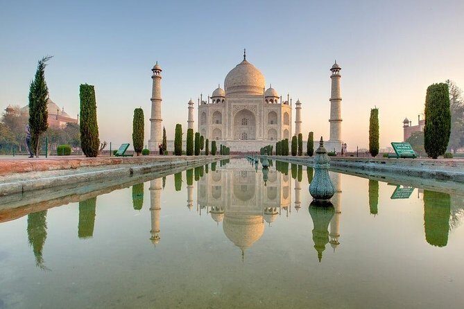 Taj Mahal Sunrise Same Day by Car - Agra Fort: the power stop after the marble dream