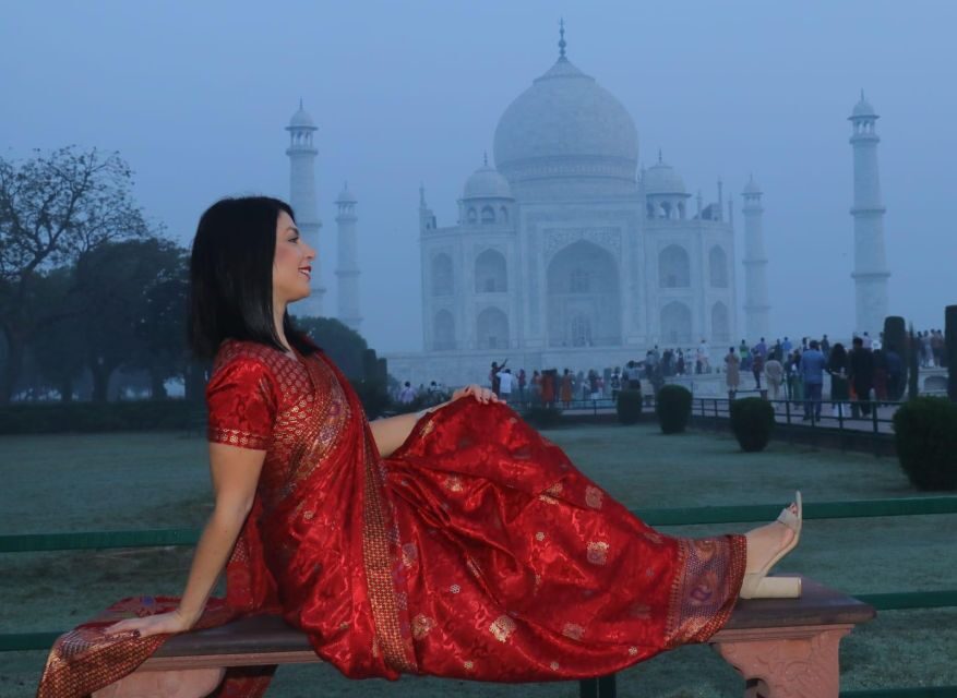 Taj Mahal with Professional Photoshoot - Agra Fort optional add-on and the lunch break that completes the loop