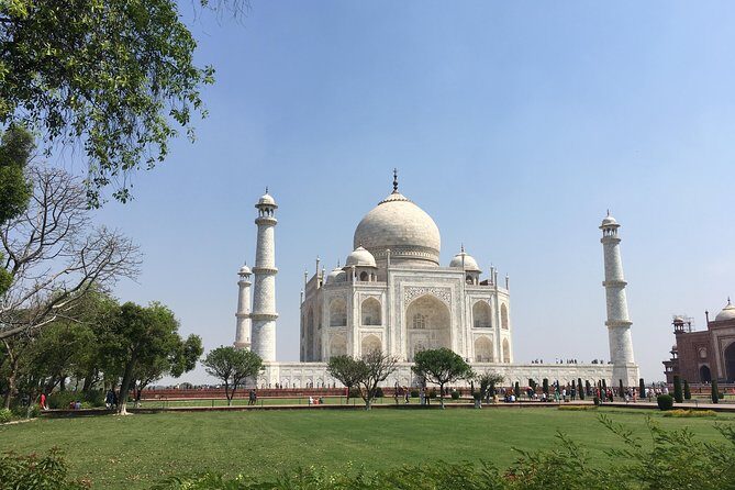 Tajmahal Sunrise And Sunset Tour in Agra with Fatehpur Sikri - Mehtab Bagh at sunset: a calmer Taj perspective