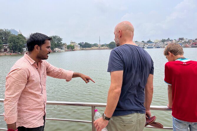 Temples Walk around 52 Ghats ( Spiritual Tour )-The Pushkar Route - Start at Pushkar Lake: Your Route’s Spiritual Center